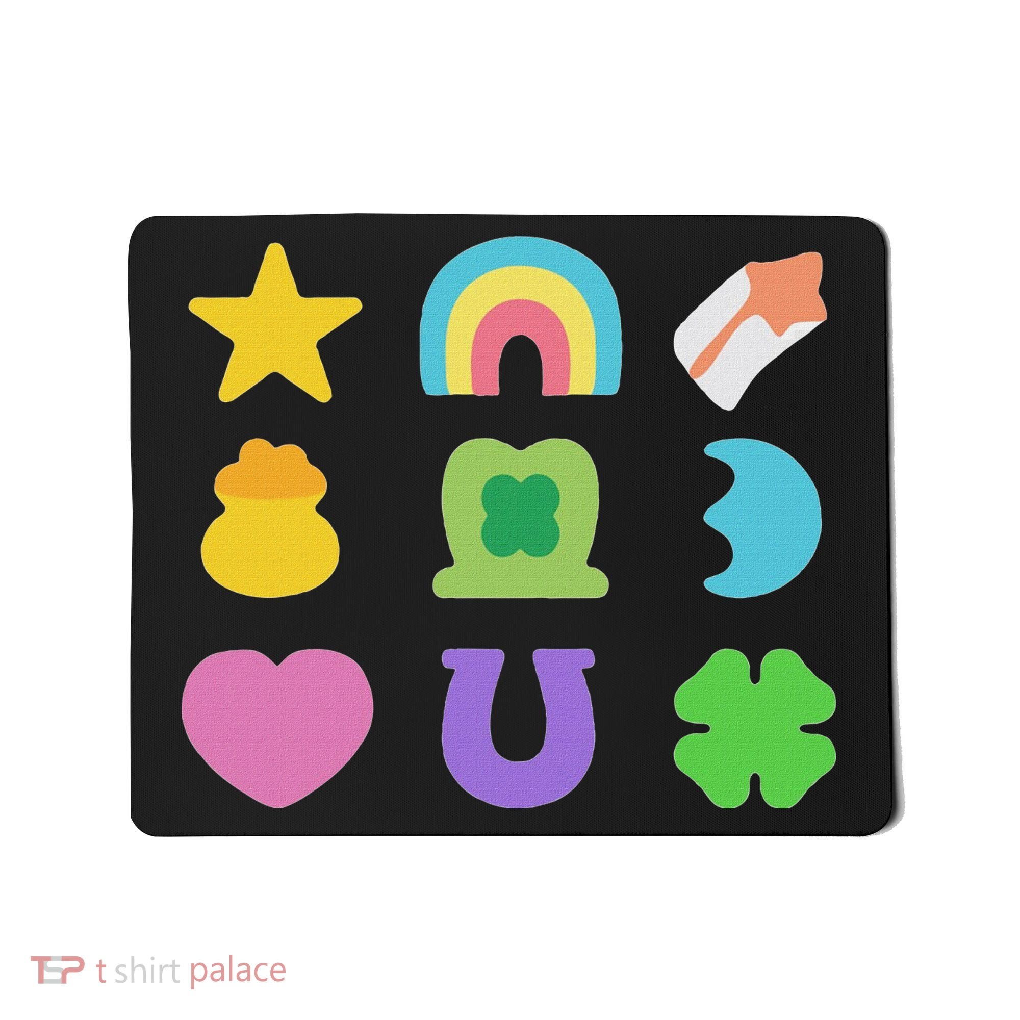 Lucky Cereal Marshmallow Shapes Magically Charms Delicious Mousepad