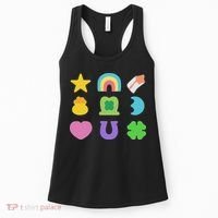 Lucky Cereal Marshmallow Shapes Magically Charms Delicious Women's Tank Top thumb 0