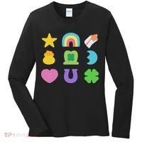 Lucky Cereal Marshmallow Shapes Magically Charms Delicious Women's Long Sleeve Shirt thumb 0