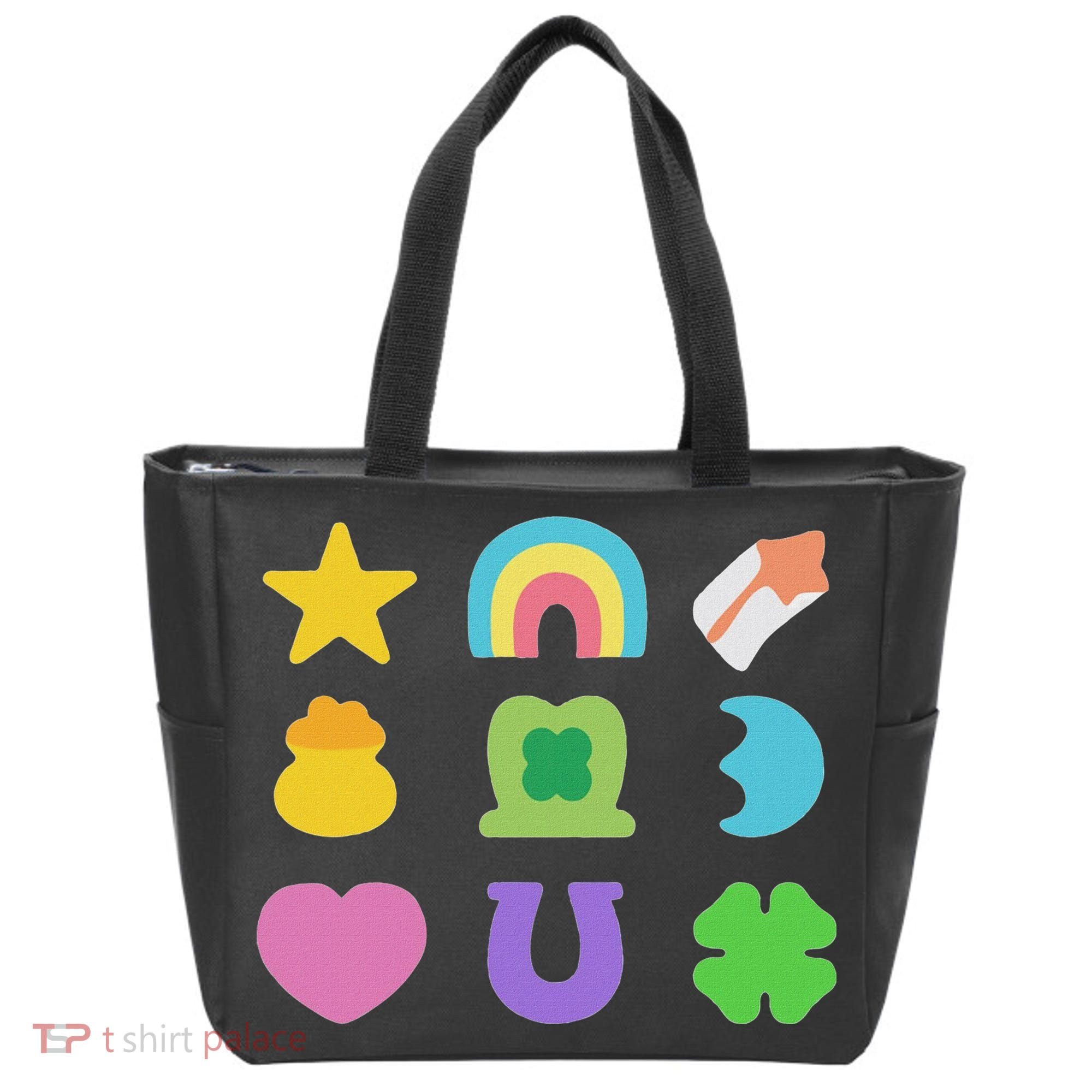 Lucky Cereal Marshmallow Shapes Magically Charms Delicious Tote Bag