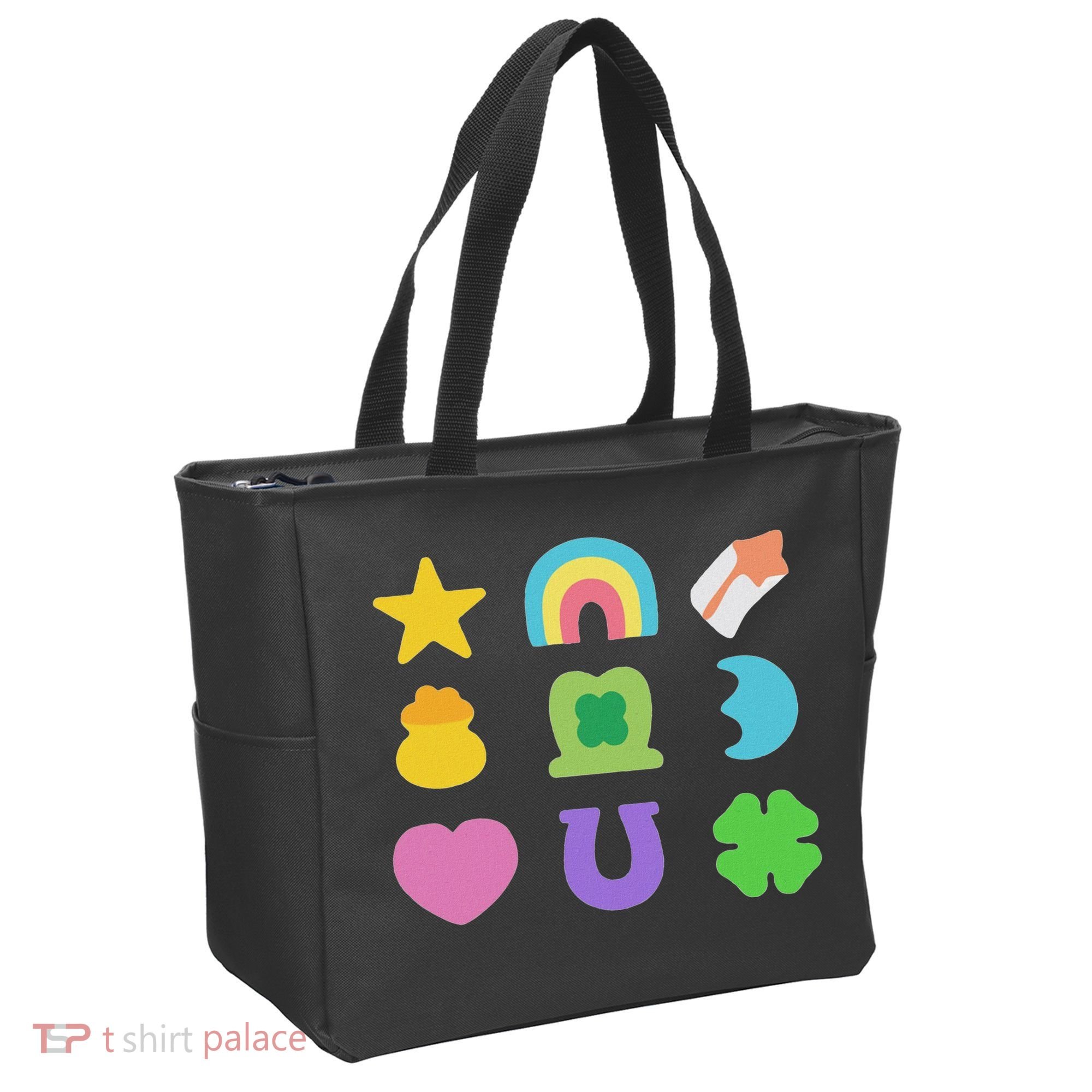 Lucky Cereal Marshmallow Shapes Magically Charms Delicious Tote Bag