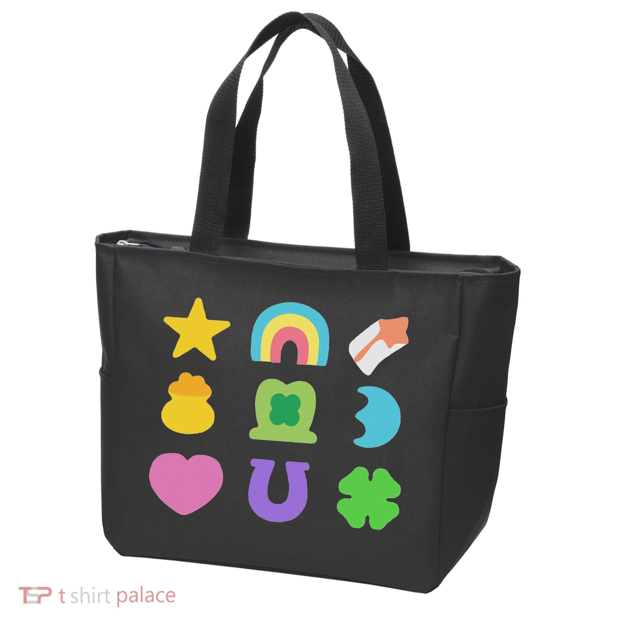 Lucky Cereal Marshmallow Shapes Magically Charms Delicious Tote Bag