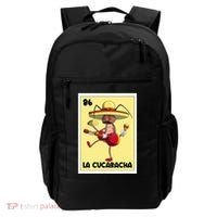 La Cucaracha Mexican Bingo Card Cockroach With Taco & Beer Backpack thumb 0