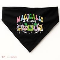 Lucky Cereal Marshmallow Shapes Magically Charms Delicious USA-Made Doggie Bandana thumb 0