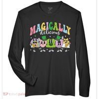 Lucky Cereal Marshmallow Shapes Magically Charms Delicious Zone Performance Long-Sleeve T-Shirt thumb 0