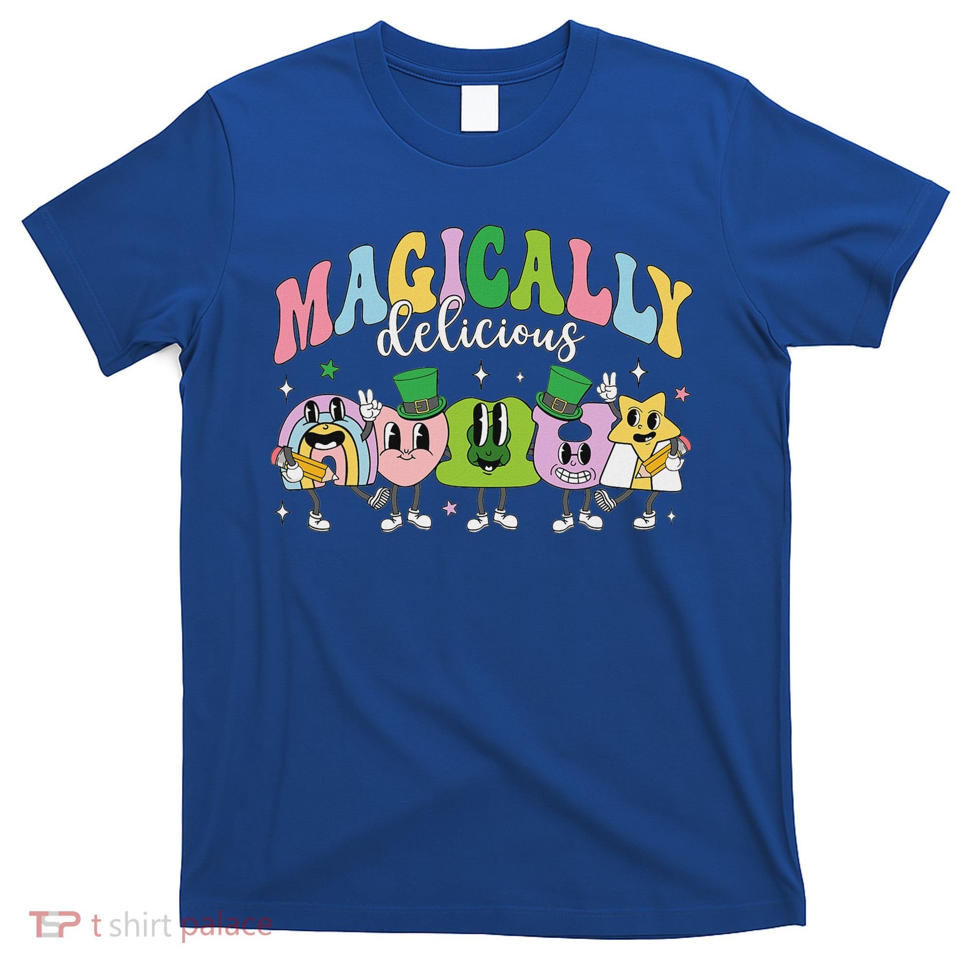 Lucky Cereal Marshmallow Shapes Magically Charms Delicious T-Shirt