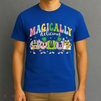 Lucky Cereal Marshmallow Shapes Magically Charms Delicious T-Shirt thumb 3