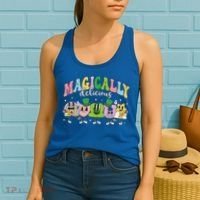 Lucky Cereal Marshmallow Shapes Magically Charms Delicious Women's Tank Top thumb 2