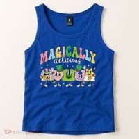 Lucky Cereal Marshmallow Shapes Magically Charms Delicious Tank Top thumb 2