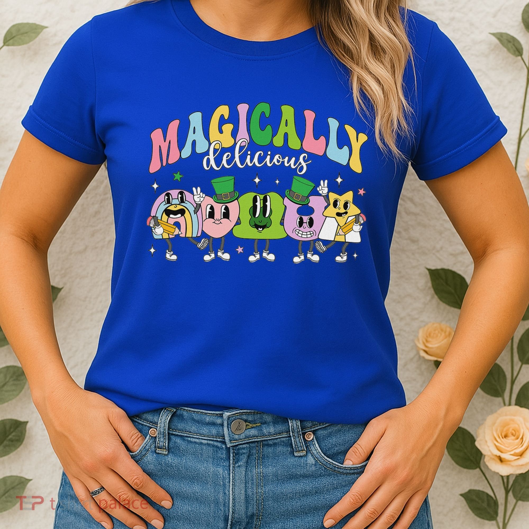 Lucky Cereal Marshmallow Shapes Magically Charms Delicious Women's T-Shirt