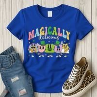 Lucky Cereal Marshmallow Shapes Magically Charms Delicious Women's T-Shirt thumb 3