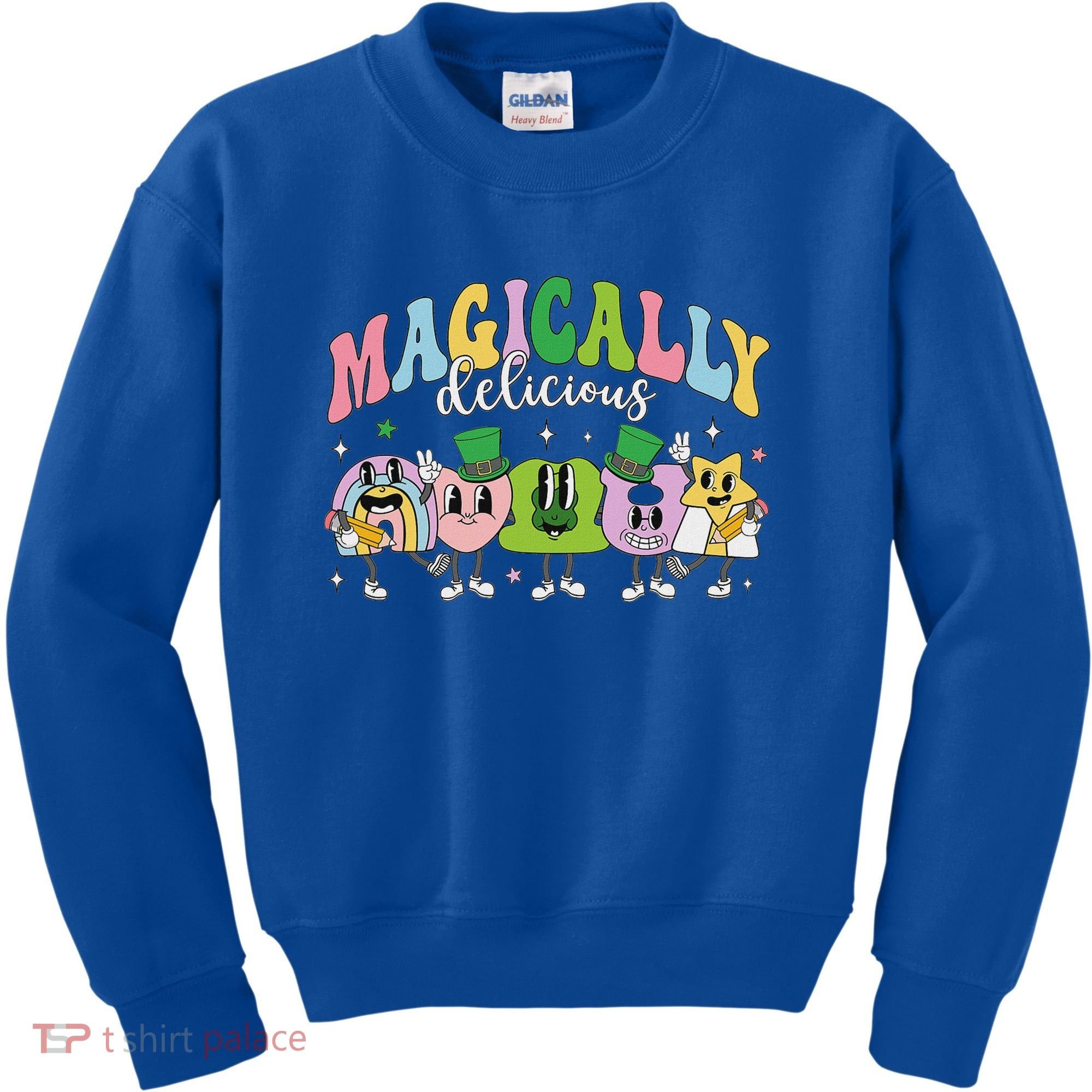 Lucky Cereal Marshmallow Shapes Magically Charms Delicious Kids Sweatshirt