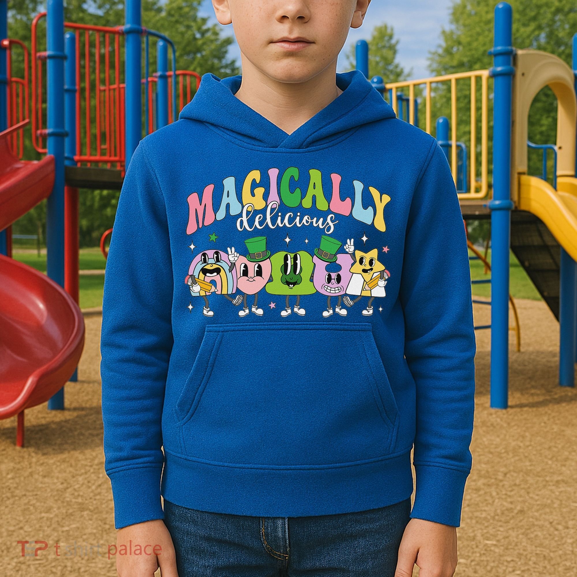 Lucky Cereal Marshmallow Shapes Magically Charms Delicious Kids Hoodie
