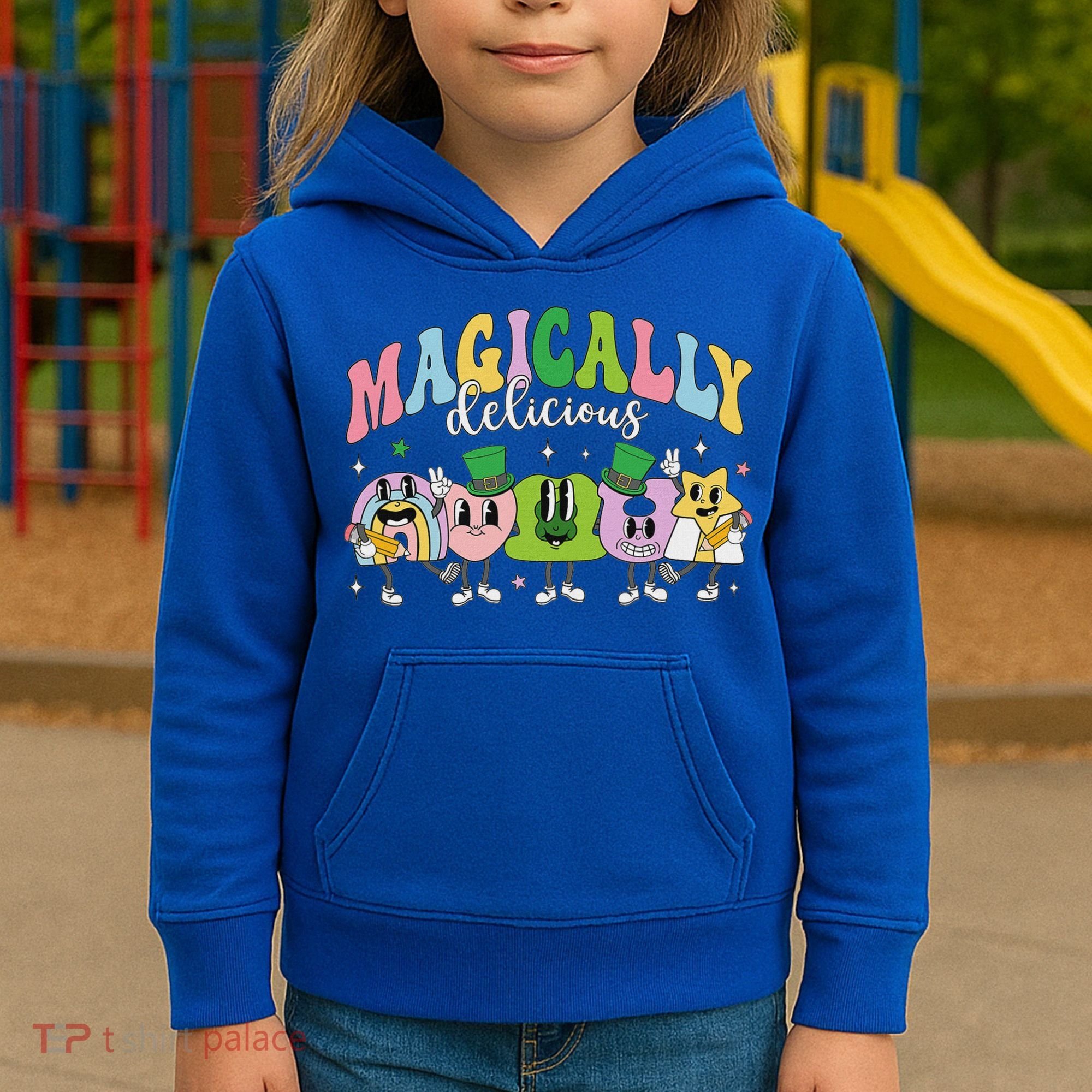 Lucky Cereal Marshmallow Shapes Magically Charms Delicious Kids Hoodie