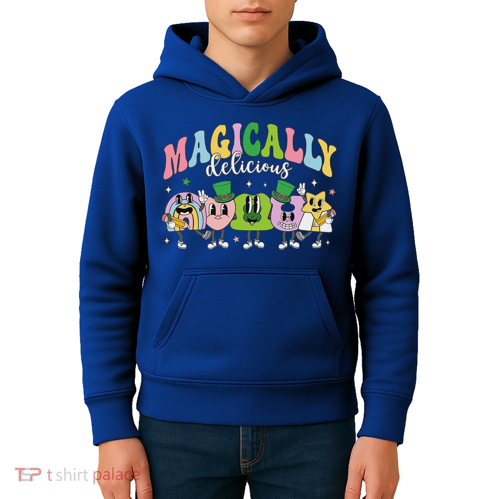 Lucky Cereal Marshmallow Shapes Magically Charms Delicious Kids Hoodie