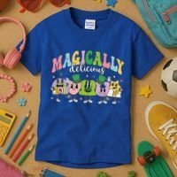 Lucky Cereal Marshmallow Shapes Magically Charms Delicious Kids T-Shirt thumb 3