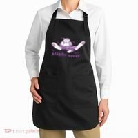 Lazy Cat Maybe Never Funny Apron thumb 2