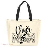 Leopard Choir Mom Choir Mama Choir Mom Gift Tote Bag thumb 0