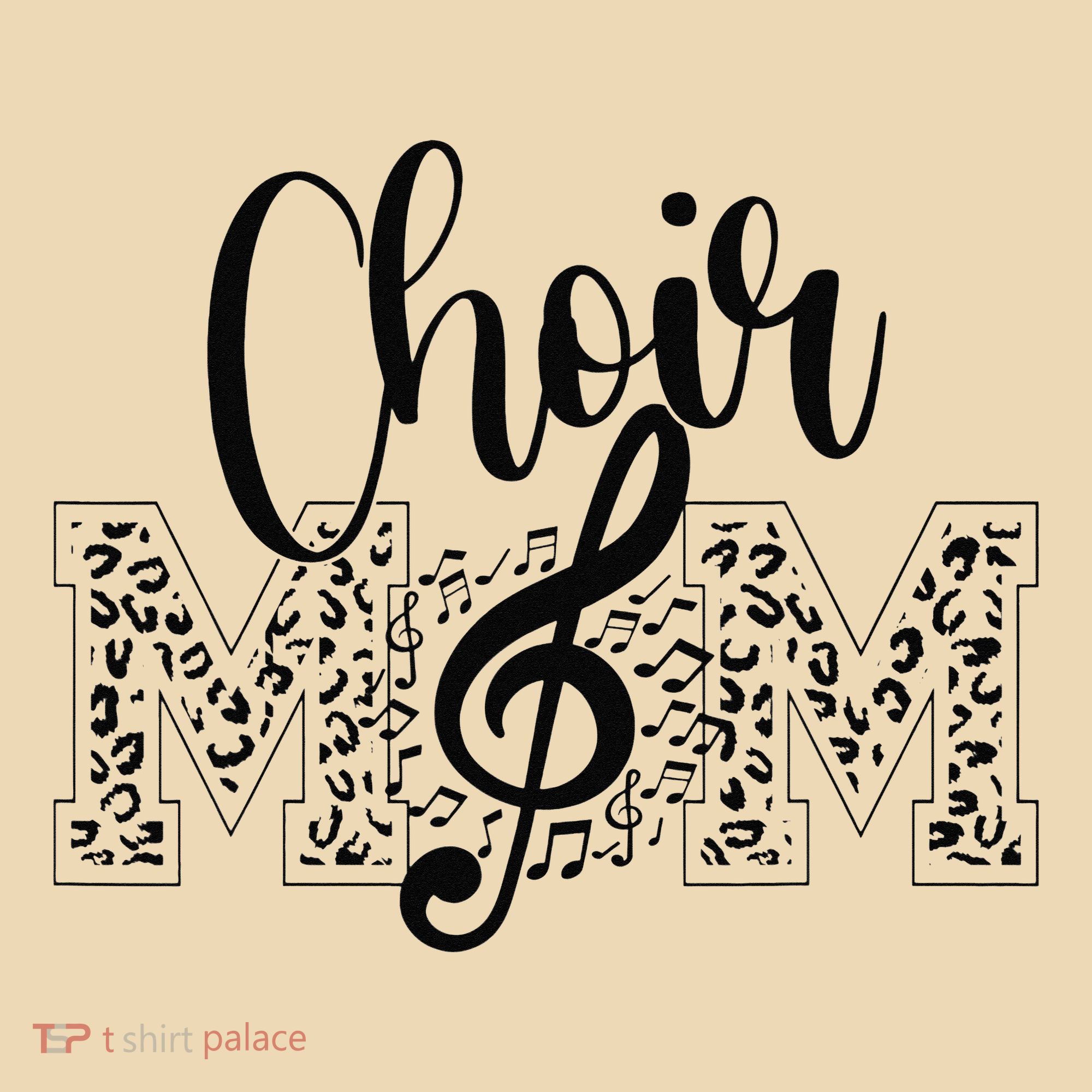 Leopard Choir Mom Choir Mama Choir Mom Gift Tote Bag