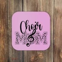 Leopard Choir Mom Choir Mama Choir Mom Gift Coaster thumb 0