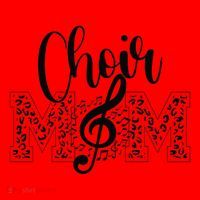 Leopard Choir Mom Choir Mama Choir Mom Gift Santa Hat thumb 1