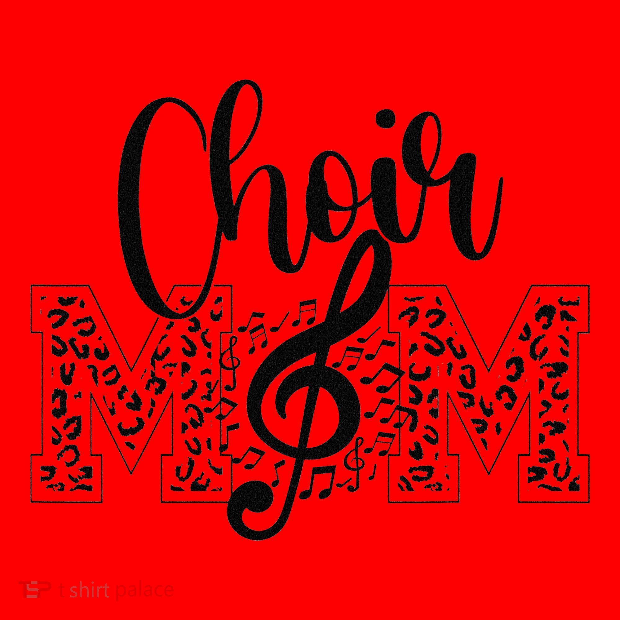 Leopard Choir Mom Choir Mama Choir Mom Gift Santa Hat