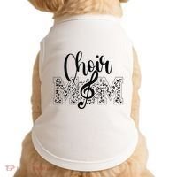 Leopard Choir Mom Choir Mama Choir Mom Gift Doggie Tank thumb 0
