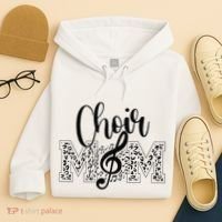Leopard Choir Mom Choir Mama Choir Mom Gift Hoodie thumb 4