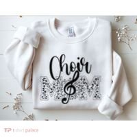 Leopard Choir Mom Choir Mama Choir Mom Gift Sweatshirt thumb 2