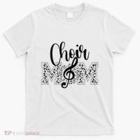 Leopard Choir Mom Choir Mama Choir Mom Gift T-Shirt thumb 0