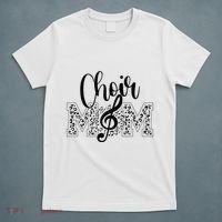 Leopard Choir Mom Choir Mama Choir Mom Gift T-Shirt thumb 5