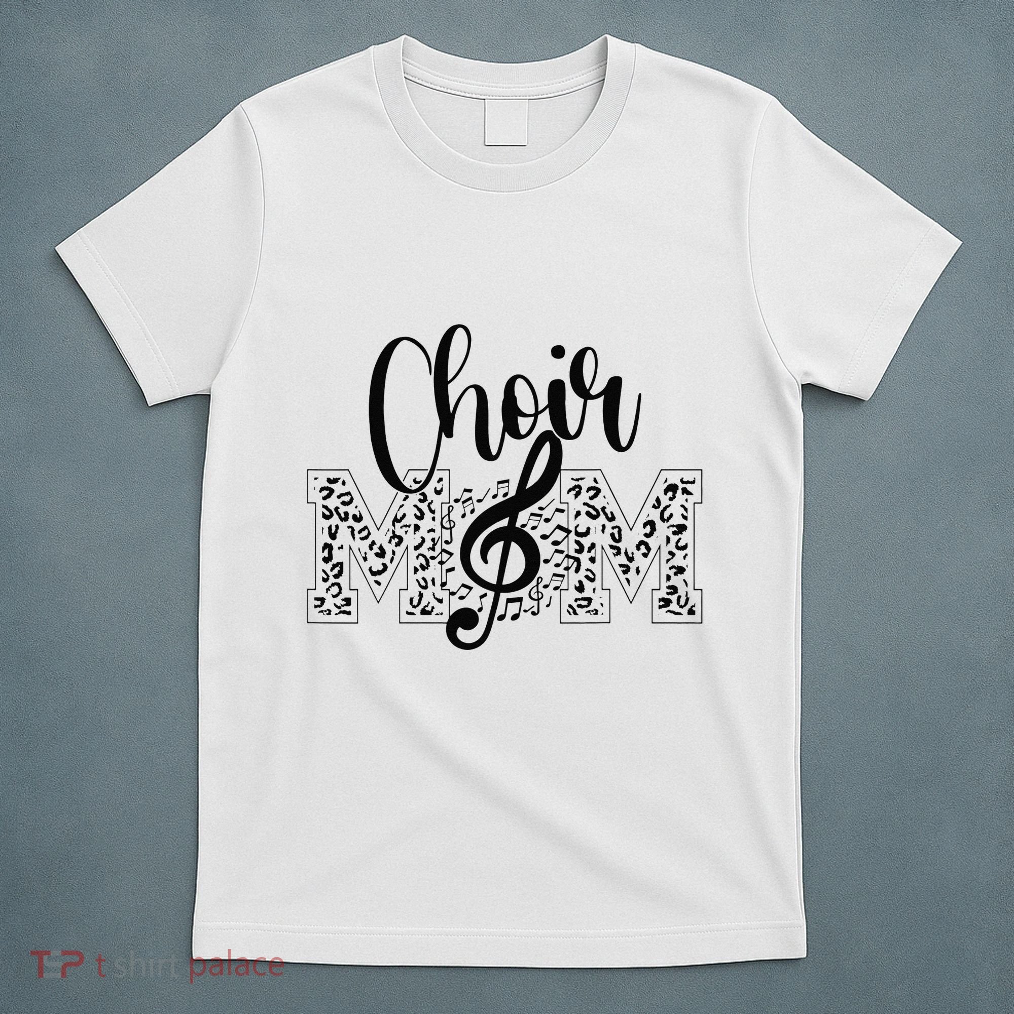 Leopard Choir Mom Choir Mama Choir Mom Gift T-Shirt