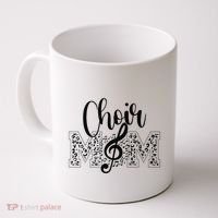 Leopard Choir Mom Choir Mama Choir Mom Gift Coffee Mug thumb 0