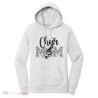 Leopard Choir Mom Choir Mama Choir Mom Gift Women's Hoodie thumb 0