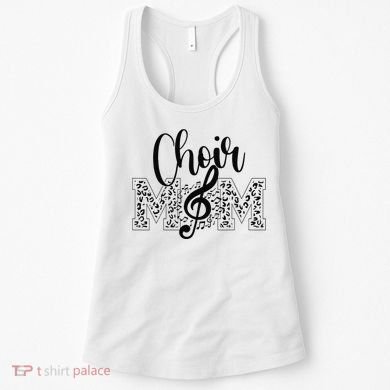 Leopard Choir Mom Choir Mama Choir Mom Gift Women's Tank Top