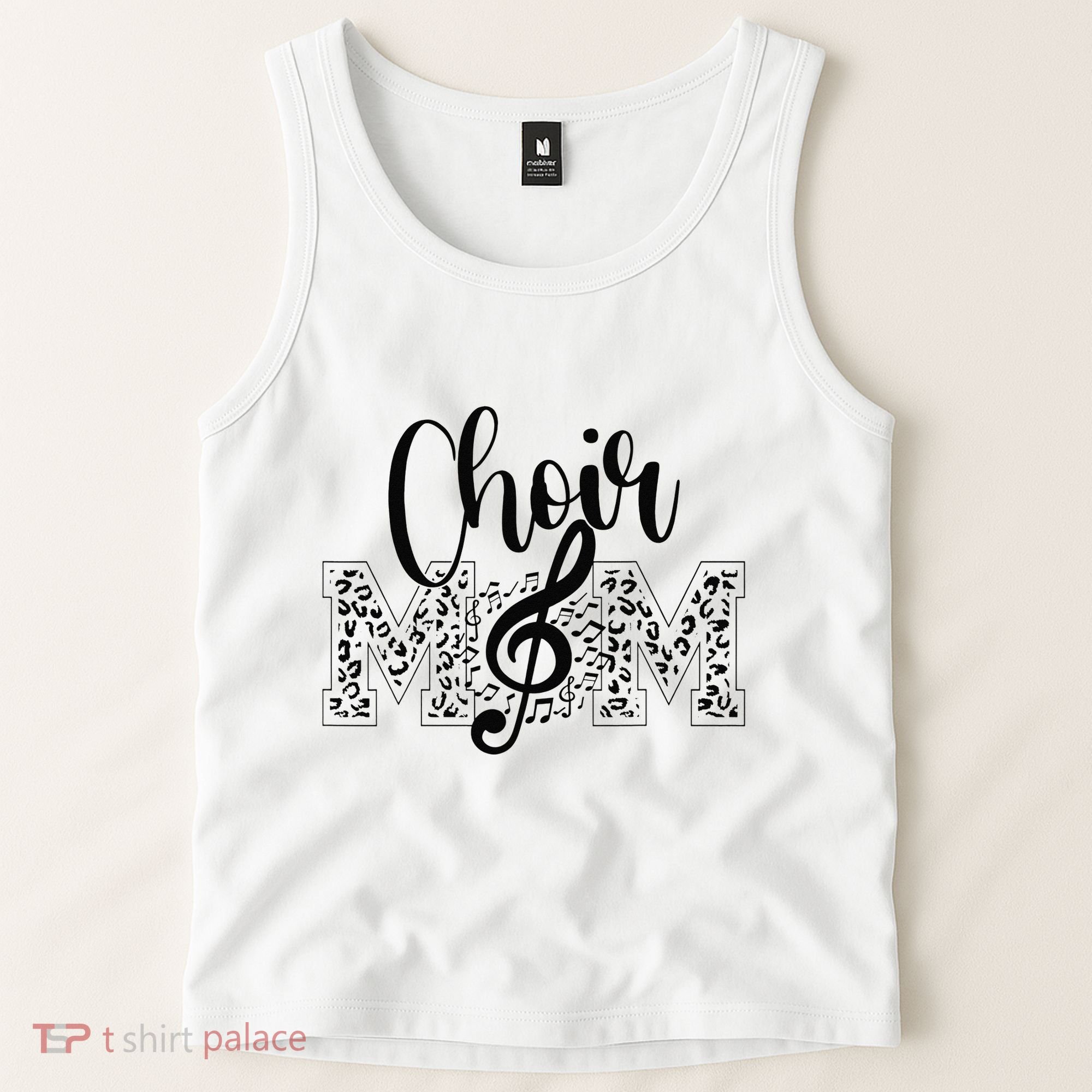 Leopard Choir Mom Choir Mama Choir Mom Gift Tank Top