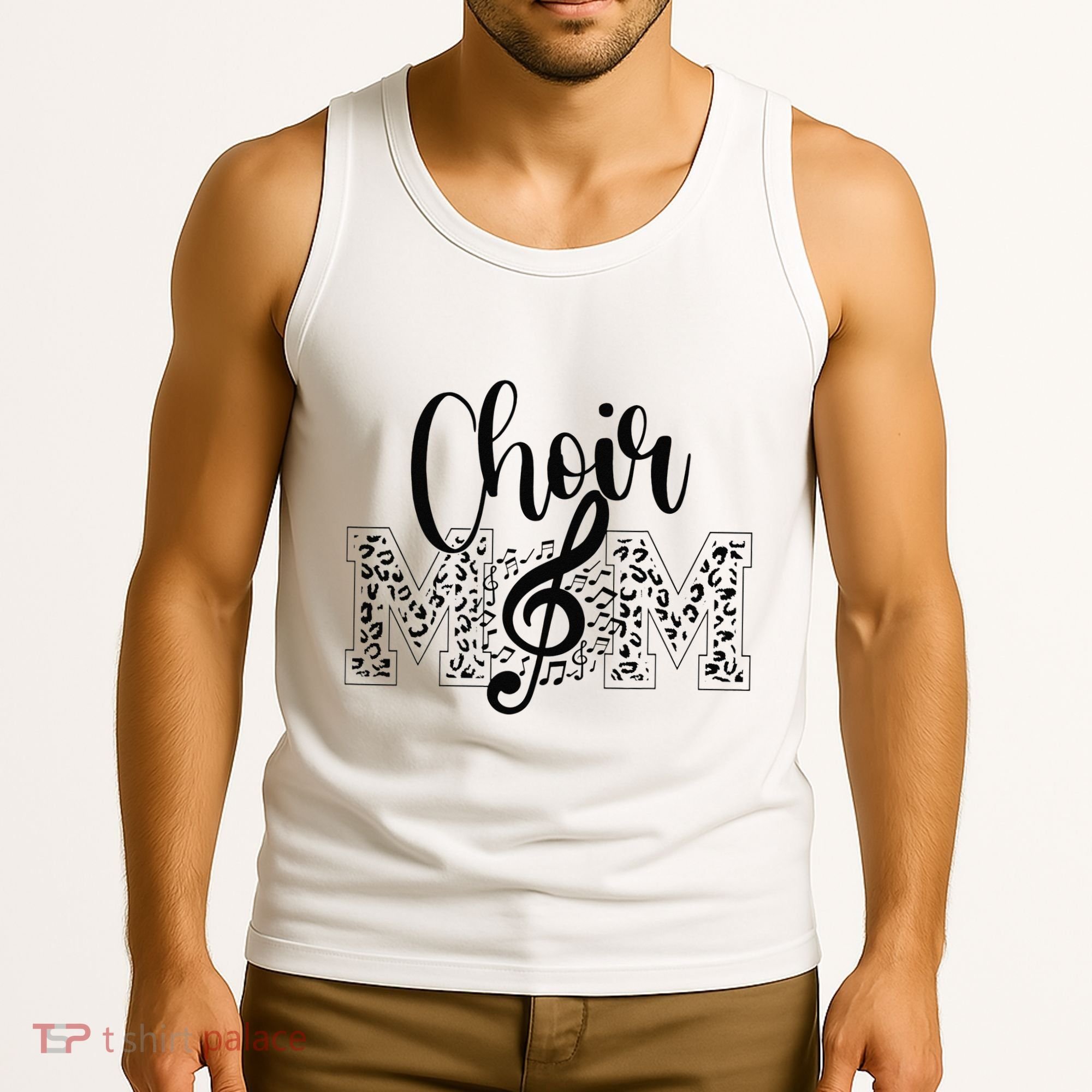 Leopard Choir Mom Choir Mama Choir Mom Gift Tank Top