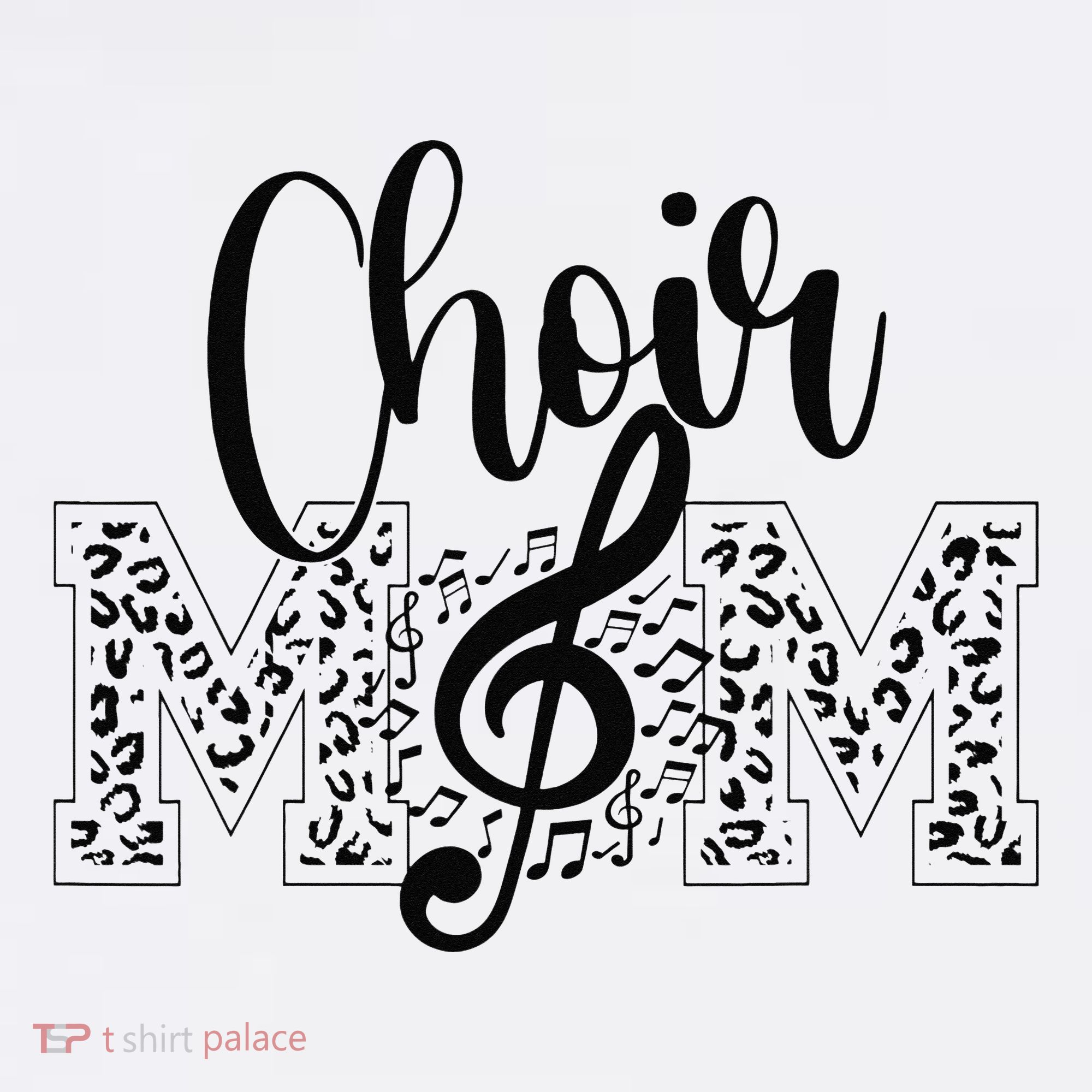 Leopard Choir Mom Choir Mama Choir Mom Gift Tank Top