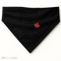 Le Canada Nest Pas A Vendre Canada Is Not For Sale USA-Made Doggie Bandana thumb 0