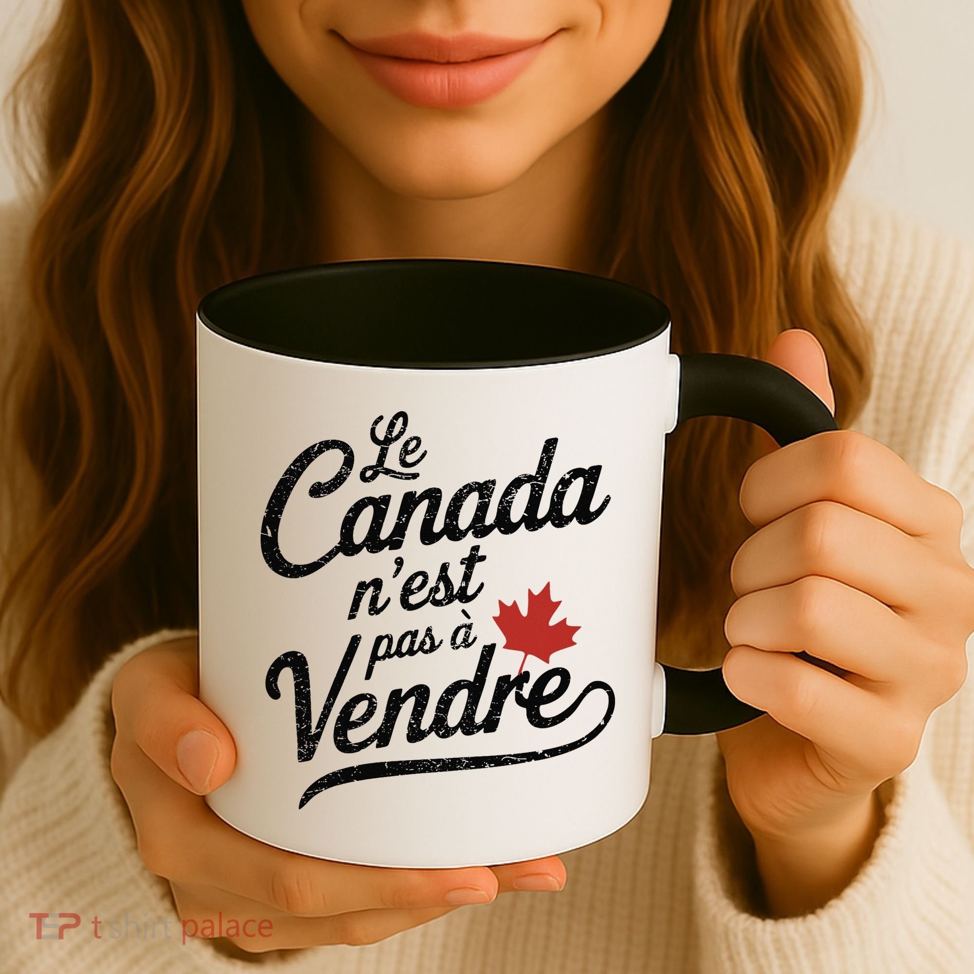 Le Canada Nest Pas A Vendre Canada Is Not For Sale Coffee Mug