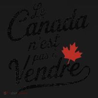Le Canada Nest Pas A Vendre Canada Is Not For Sale Baby Bodysuit thumb 2