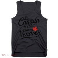 Le Canada Nest Pas A Vendre Canada Is Not For Sale Tank Top thumb 0