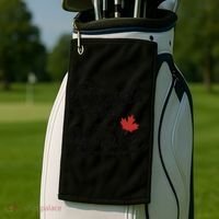 Le Canada Nest Pas A Vendre Canada Is Not For Sale Golf Towel thumb 2