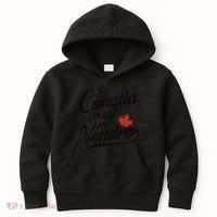 Le Canada Nest Pas A Vendre Canada Is Not For Sale Kids Hoodie thumb 0