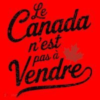 Le Canada Nest Pas A Vendre Canada Is Not For Sale Santa Hat thumb 1