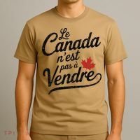 Le Canada Nest Pas A Vendre Canada Is Not For Sale T-Shirt thumb 3