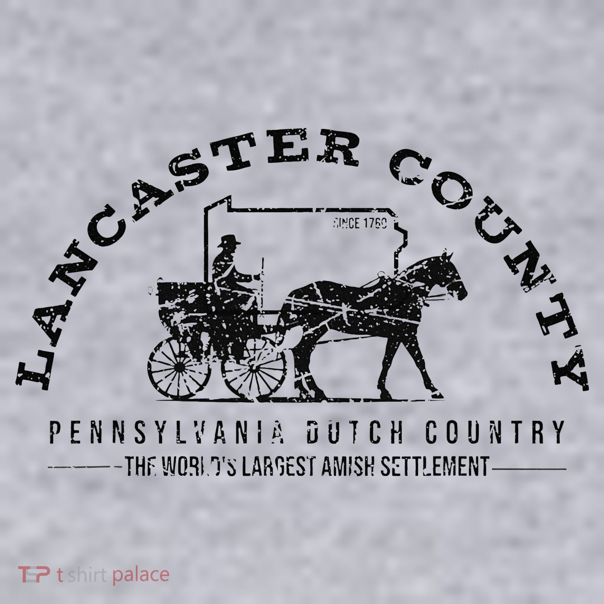 Lancaster County Pennsylvania Amish Settlement Est 1760 Women's Sweatshirt