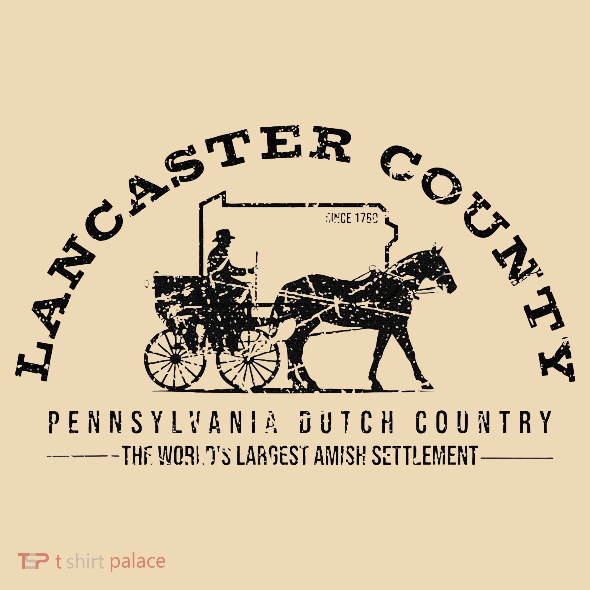 Lancaster County Pennsylvania Amish Settlement Est 1760 Tote Bag