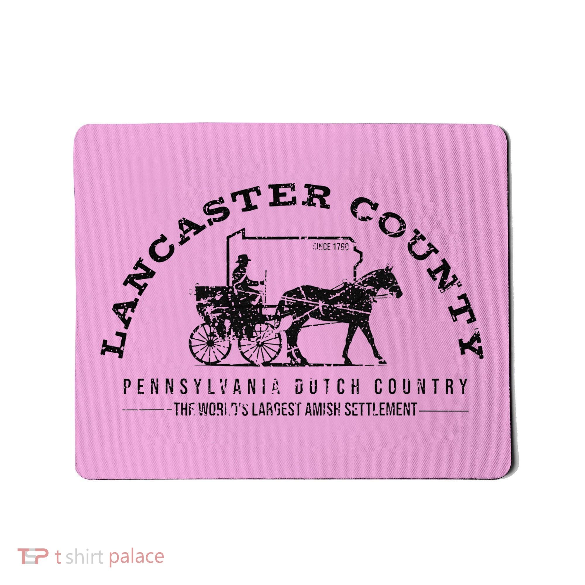 Lancaster County Pennsylvania Amish Settlement Est 1760 Mousepad