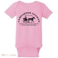 Lancaster County Pennsylvania Amish Settlement Est 1760 Baby Bodysuit thumb 0
